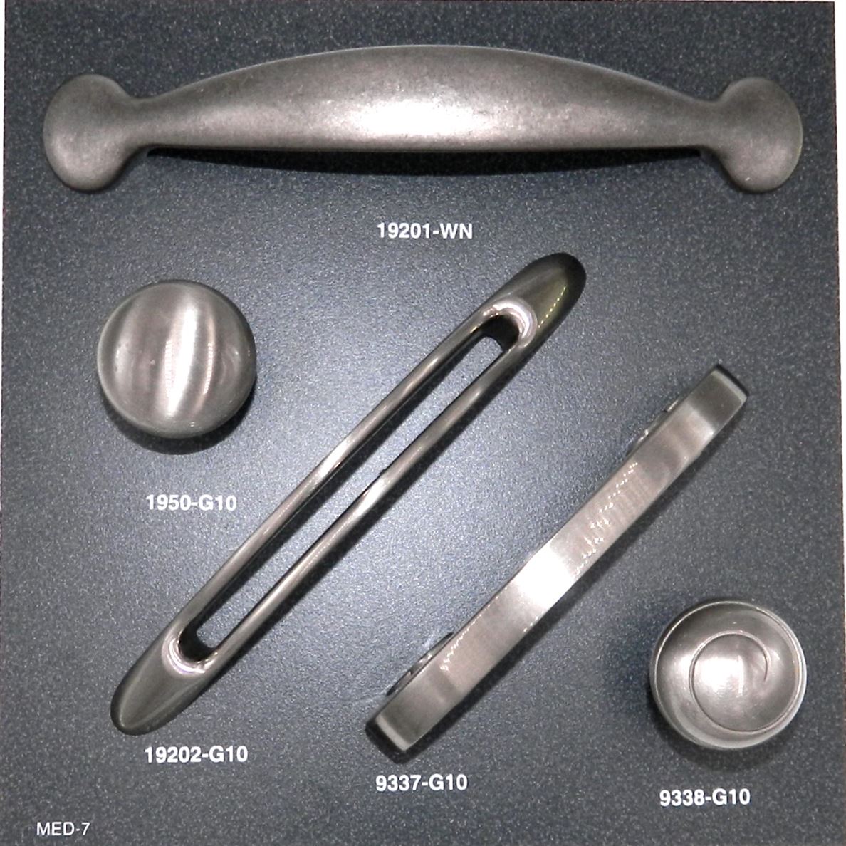 Amerock Swirl'Z Satin Nickel 3"cc Arch Pull Cabinet Pull BP9337-G10