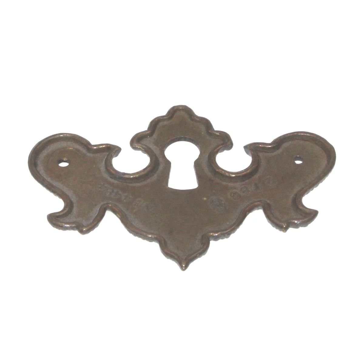 Keeler Brass Early American Victorian Keyhole Escutcheon Cover Brass N14484-9069