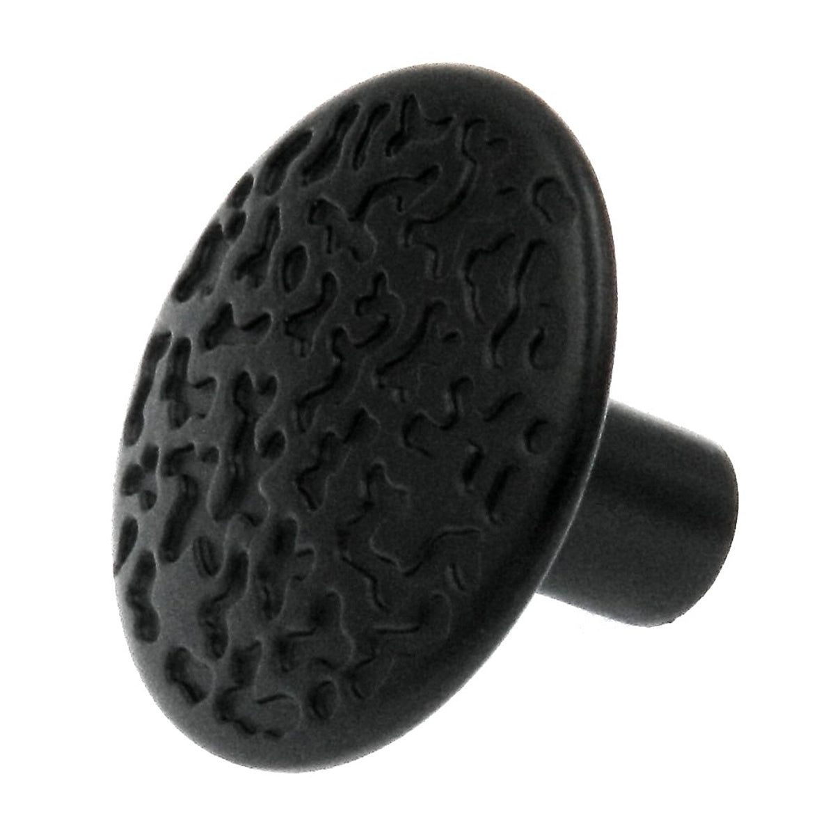 Hickory Hardware Southwest Lodge Colonial Black 1 1/4" Disc Cabinet Knob P102-CB