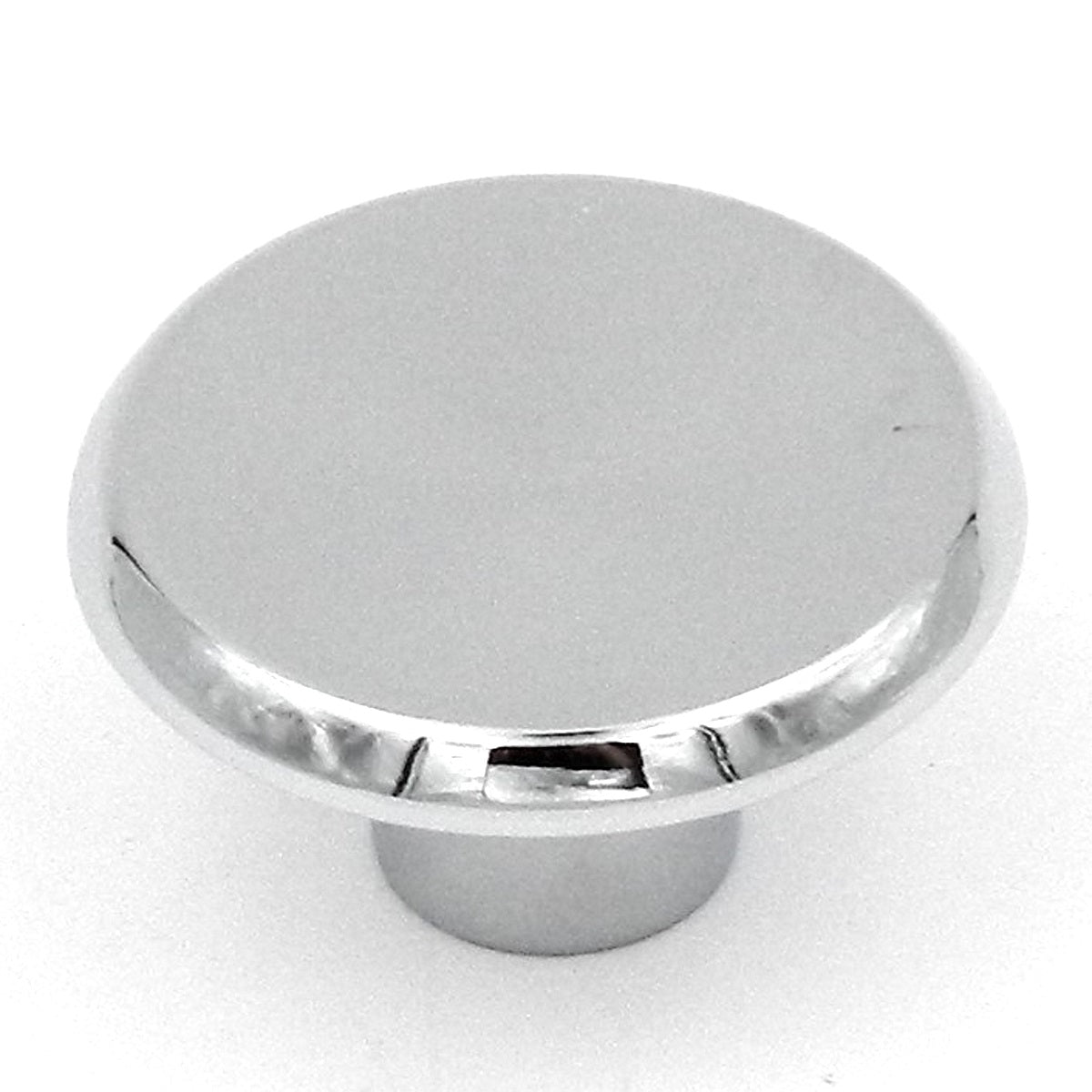 20 Pack Hickory Hardware Sunnyside 1 1/2" Polished Chrome Round Concave Cabinet Knob P113-26