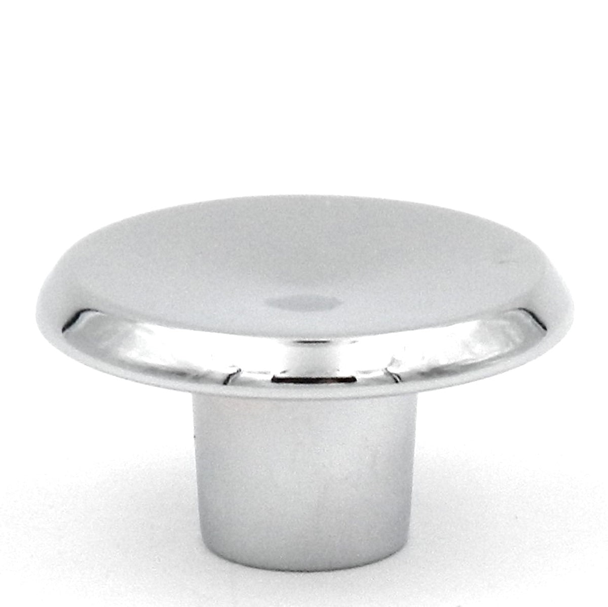 20 Pack Hickory Hardware Sunnyside 1 1/2" Polished Chrome Round Concave Cabinet Knob P113-26