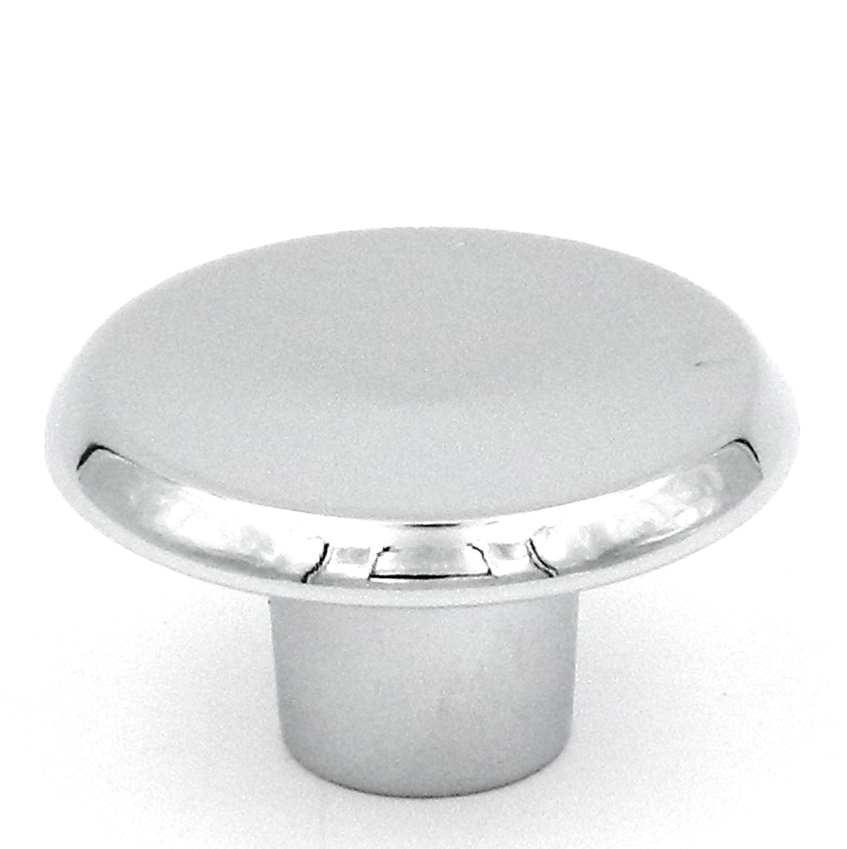 20 Pack Hickory Hardware Sunnyside 1 1/2" Polished Chrome Round Concave Cabinet Knob P113-26