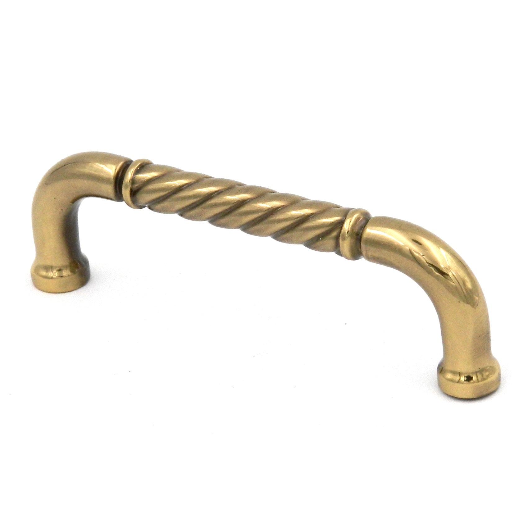 Belwith Keeler Annapolis P116 Sherwood Antique Brass 3"cc Solid Brass Cabinet Handle Pull