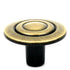 Hickory Hardware Cavalier Antique Brass Disc 1 1/8" Cabinet Knob P120-AB