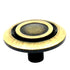 Hickory Hardware Cavalier Antique Brass Disc 1 3/8" Cabinet Knob P121-AB