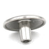 Hickory Hardware Cavalier Satin Nickel Disc 1 3/8" Cabinet Knob Pull P121-SN