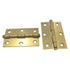 Lawrence Brothers 3" x 2" Button Tip Light Mortise Hinges 2 Pack P1255S-DB