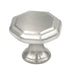 Hickory Hardware Conquest Satin Nickel Round 1 1/8" Cabinet Knob P14004-SN