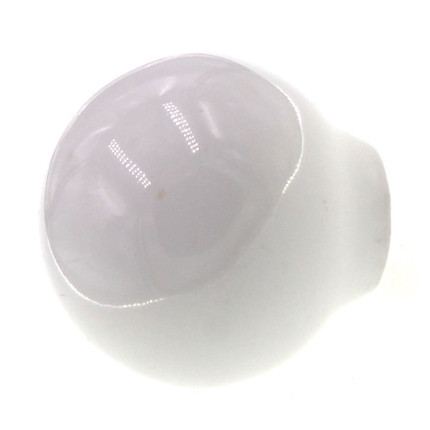 Hickory Hardware Conquest P14021-W White 1 1/4" Round Ball Cabinet Knob Pull