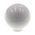 Hickory Hardware Conquest P14021-W White 1 1/4" Round Ball Cabinet Knob Pull