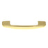 Hickory Hardware Modern Accents Polished Brass 3"cc Furniture Cabinet Handle Pull P14114-3