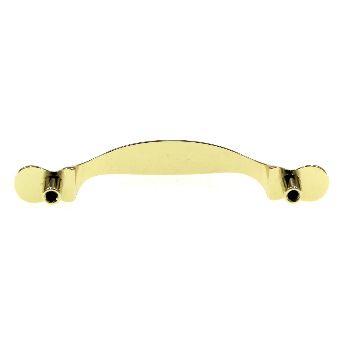 Hickory Hardware Conquest 3" Ctr Cabinet Arch Pull Polished Brass P14170-3