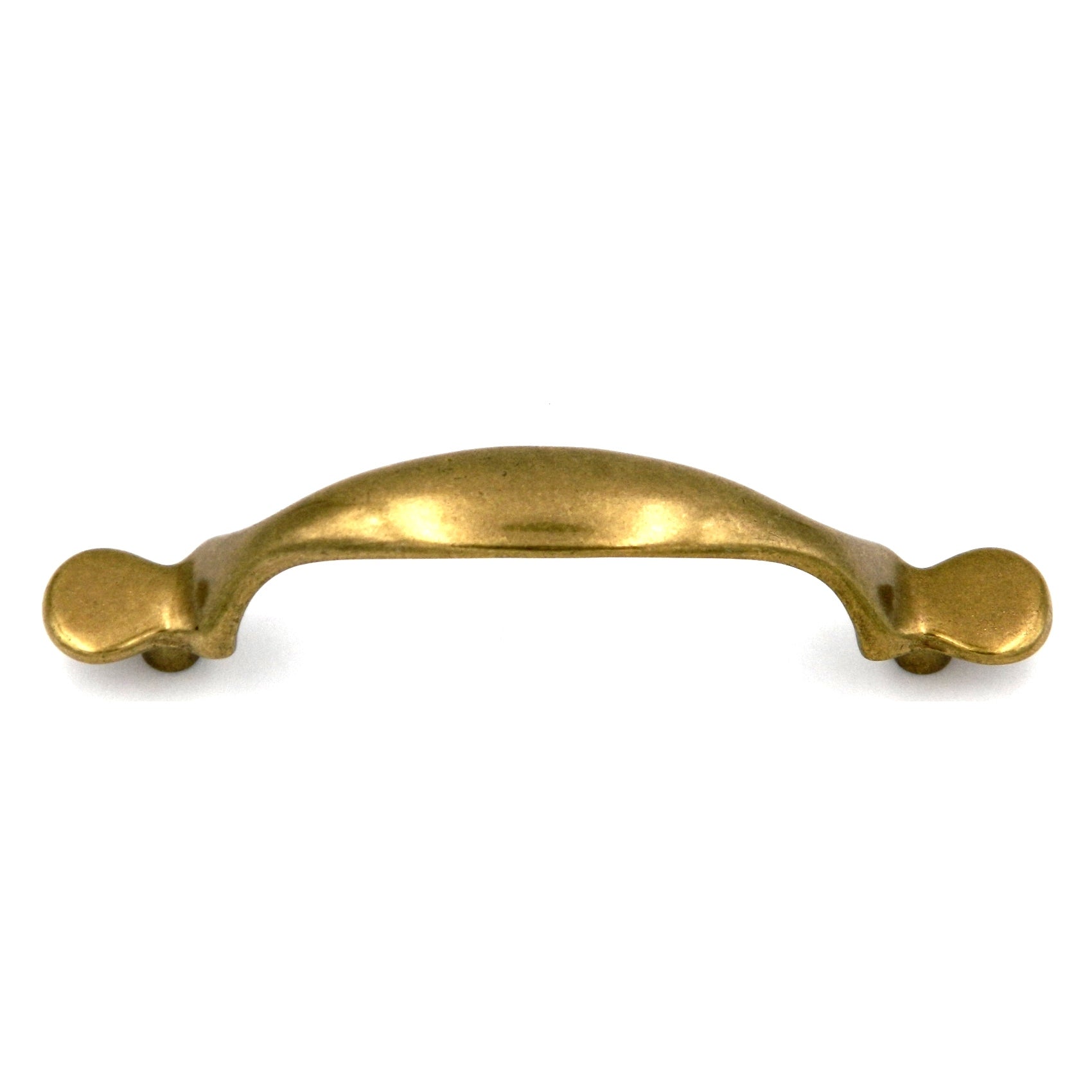 Hickory Conquest P14170-LB Lustre Brass 3"cc Arch Cabinet Handle Pull