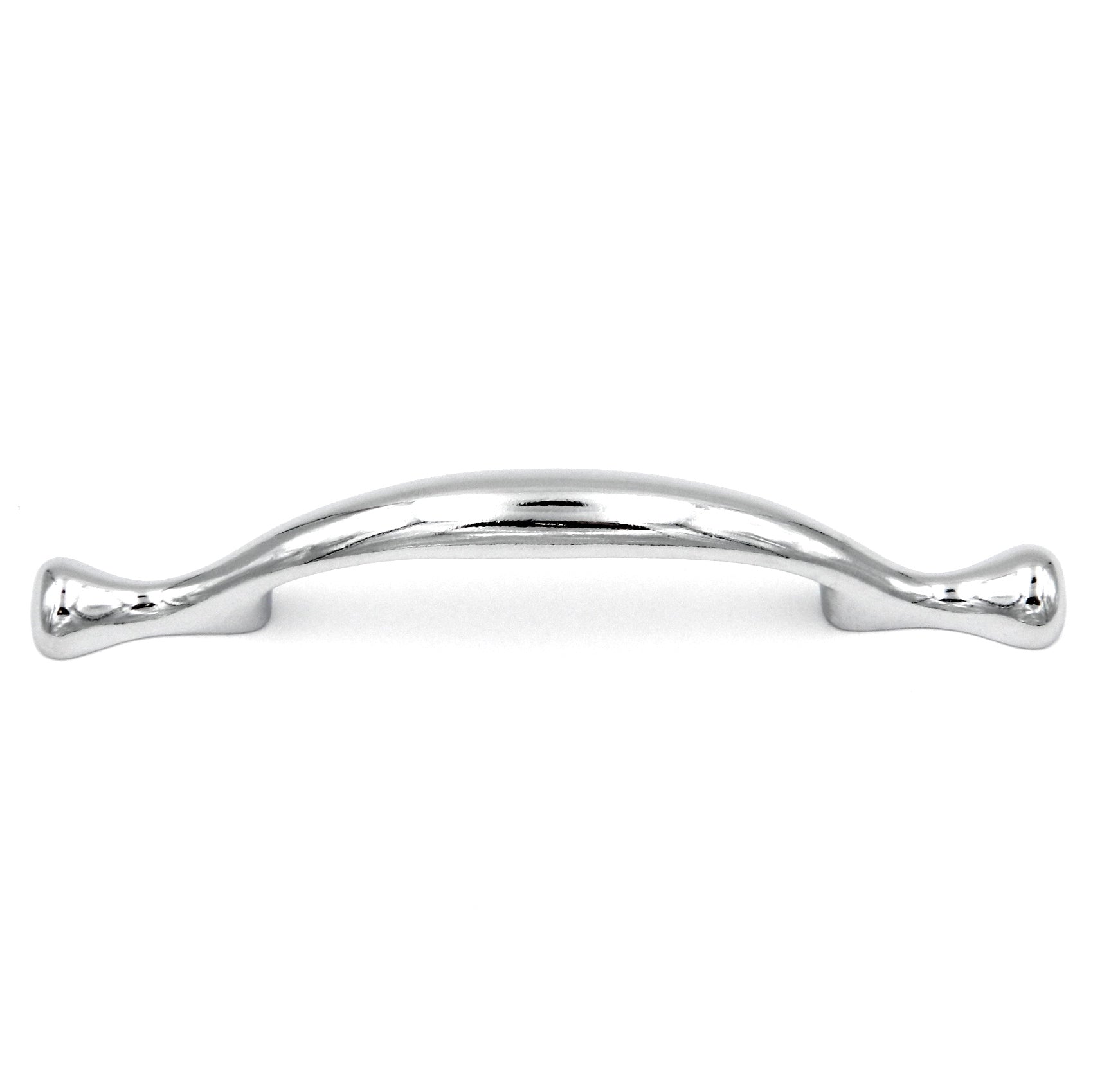 Hickory Conquest P14174-26 Polished Chrome 3"cc Arch Footed  Cabinet Handle Pull