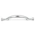 Hickory Conquest P14174-26 Polished Chrome 3"cc Arch Footed  Cabinet Handle Pull