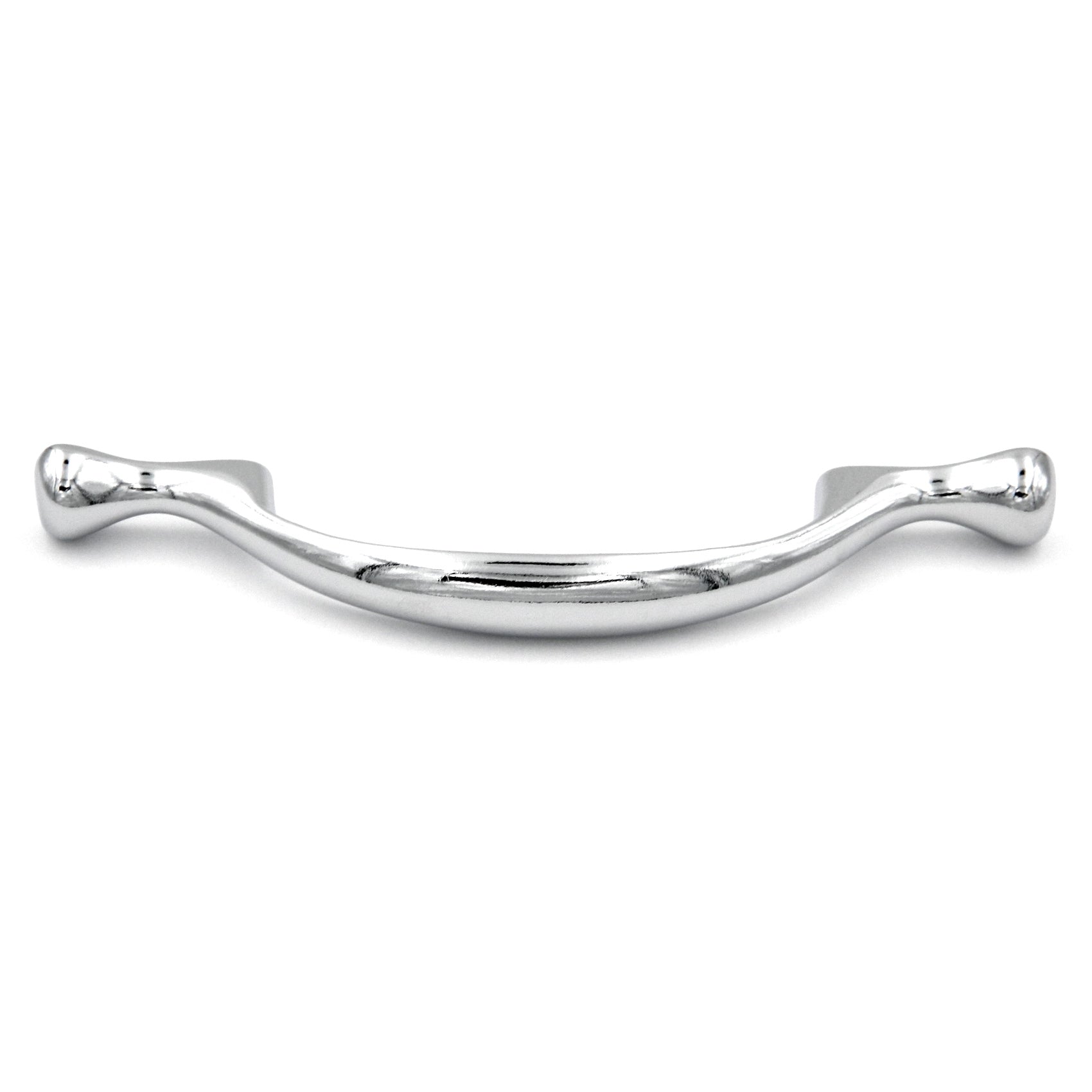 Hickory Conquest P14174-26 Polished Chrome 3"cc Arch Footed  Cabinet Handle Pull