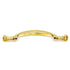 Polished Brass 3"cc Cabinet Handle Pulls Belwith's Conquest P14174-3, 10 Pack