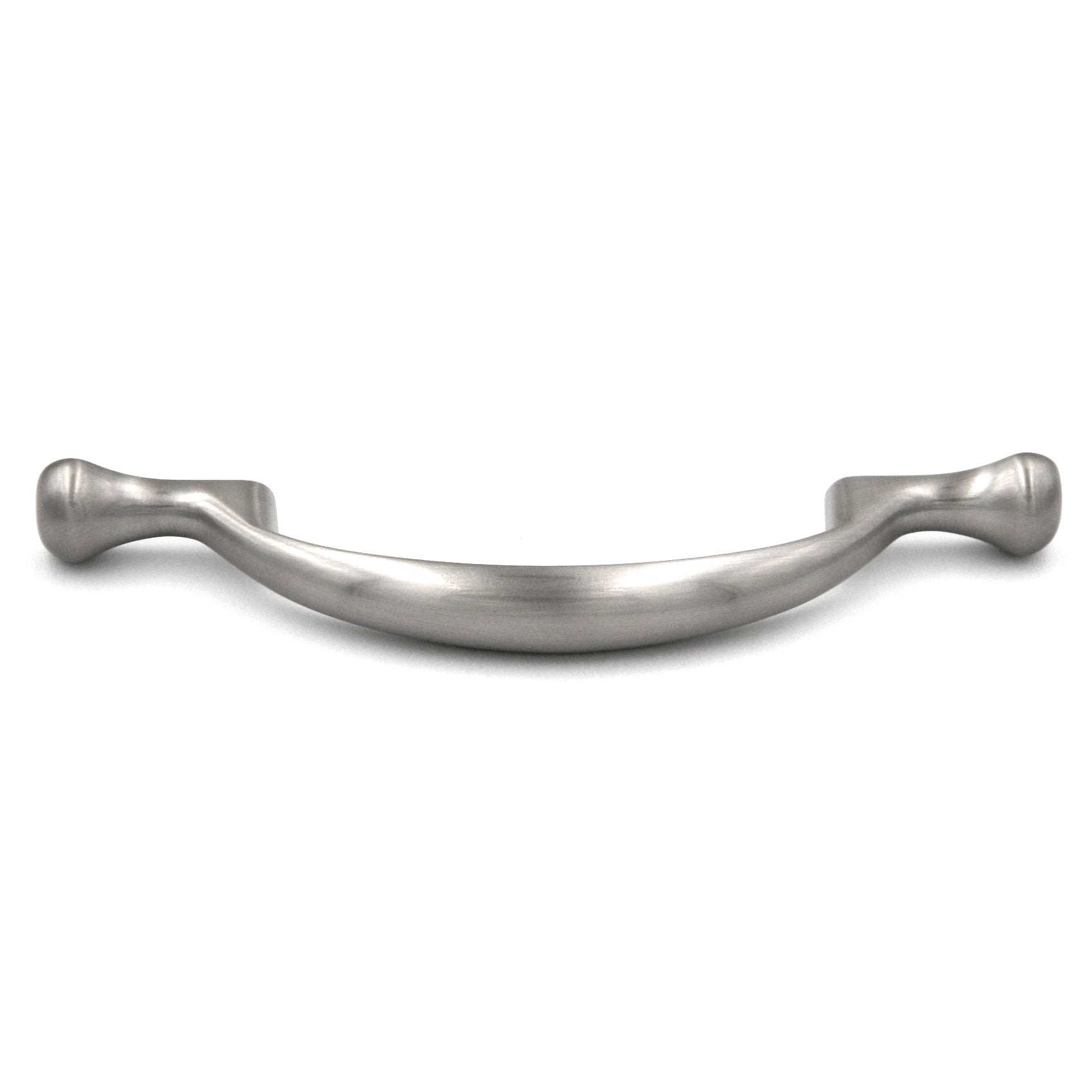 20 Pack Hickory Conquest P14174-SN Satin Nickel 3"cc Arch Footed  Cabinet Handle Pull