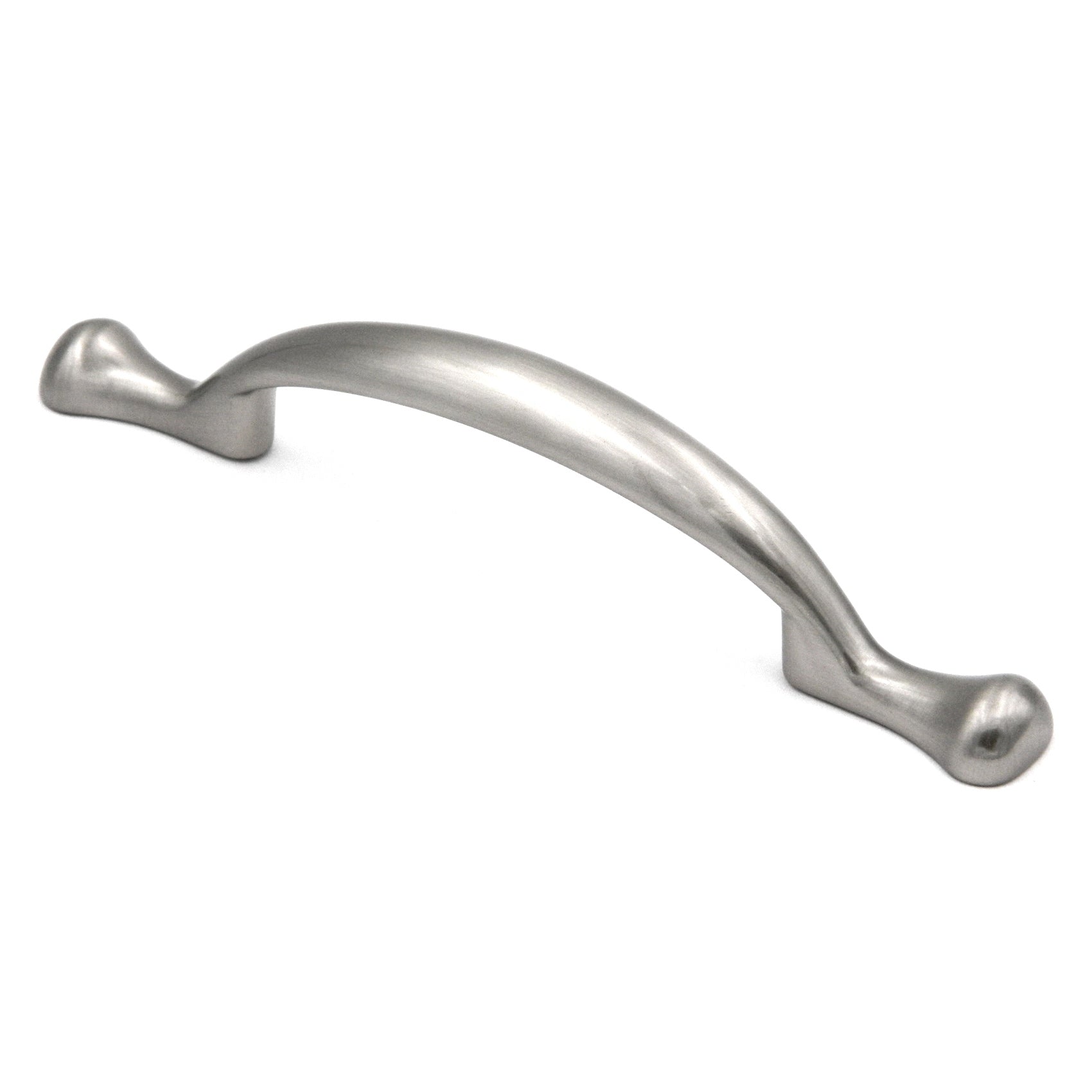 20 Pack Hickory Conquest P14174-SN Satin Nickel 3"cc Arch Footed  Cabinet Handle Pull