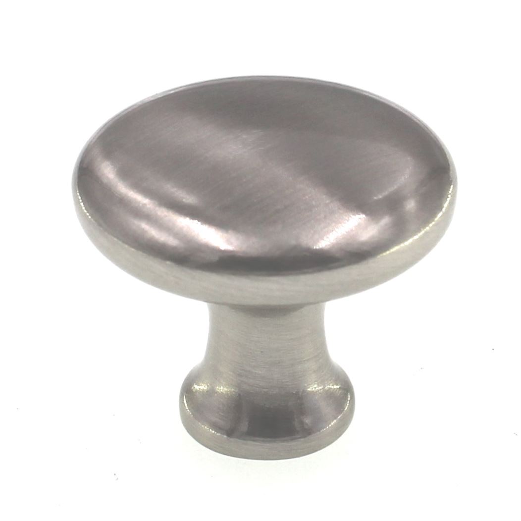 Hickory Hardware Conquest Satin Nickel Round 1 1/8" Cabinet Knob P14255-SN