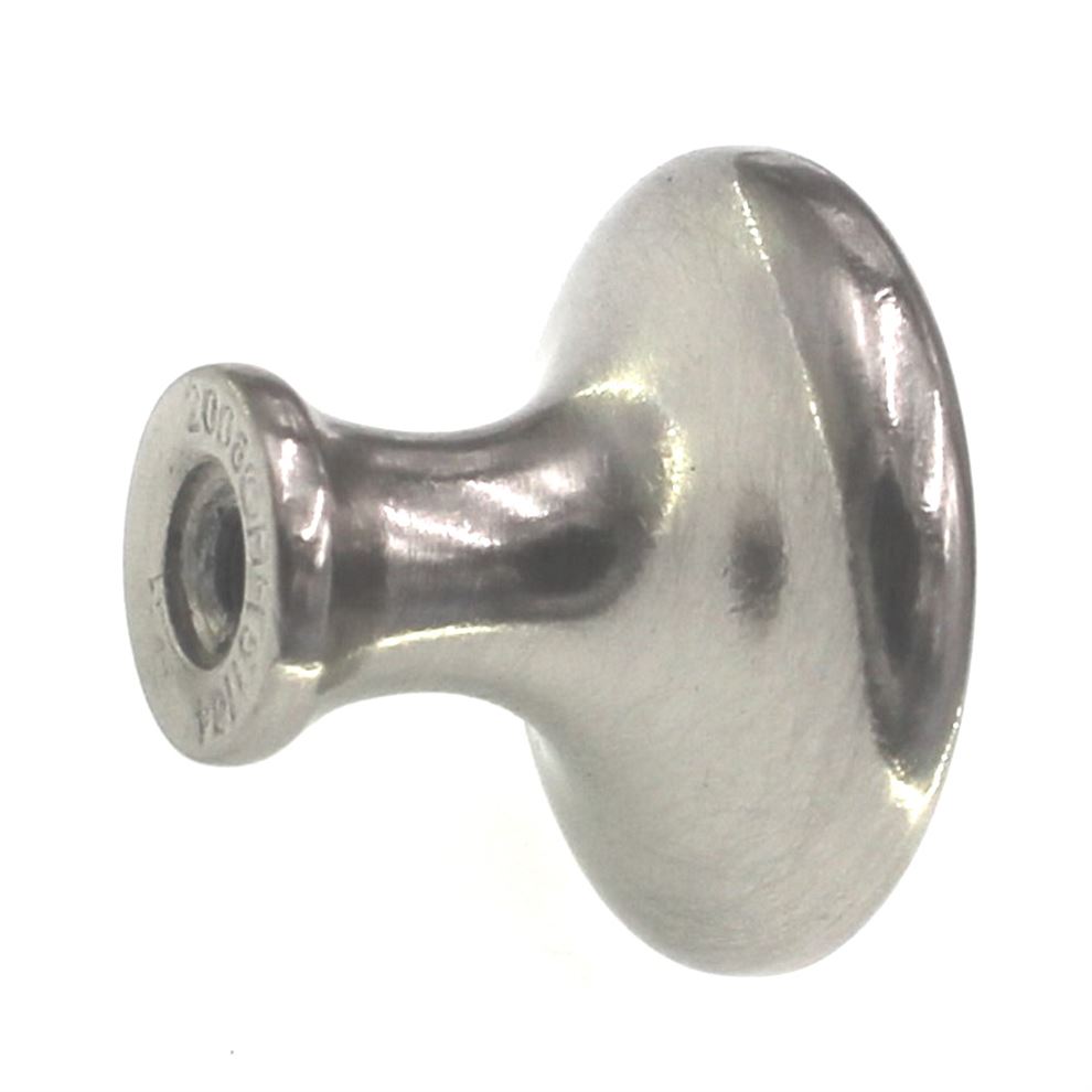 Hickory Hardware Conquest Satin Nickel Round 1 1/8" Cabinet Knob P14255-SN