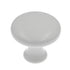 10 Pack Hickory Hardware Eclipse 1 1/8" White Mushroom Cabinet Knob P14255-W