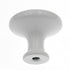 10 Pack Hickory Hardware Eclipse 1 1/8" White Mushroom Cabinet Knob P14255-W