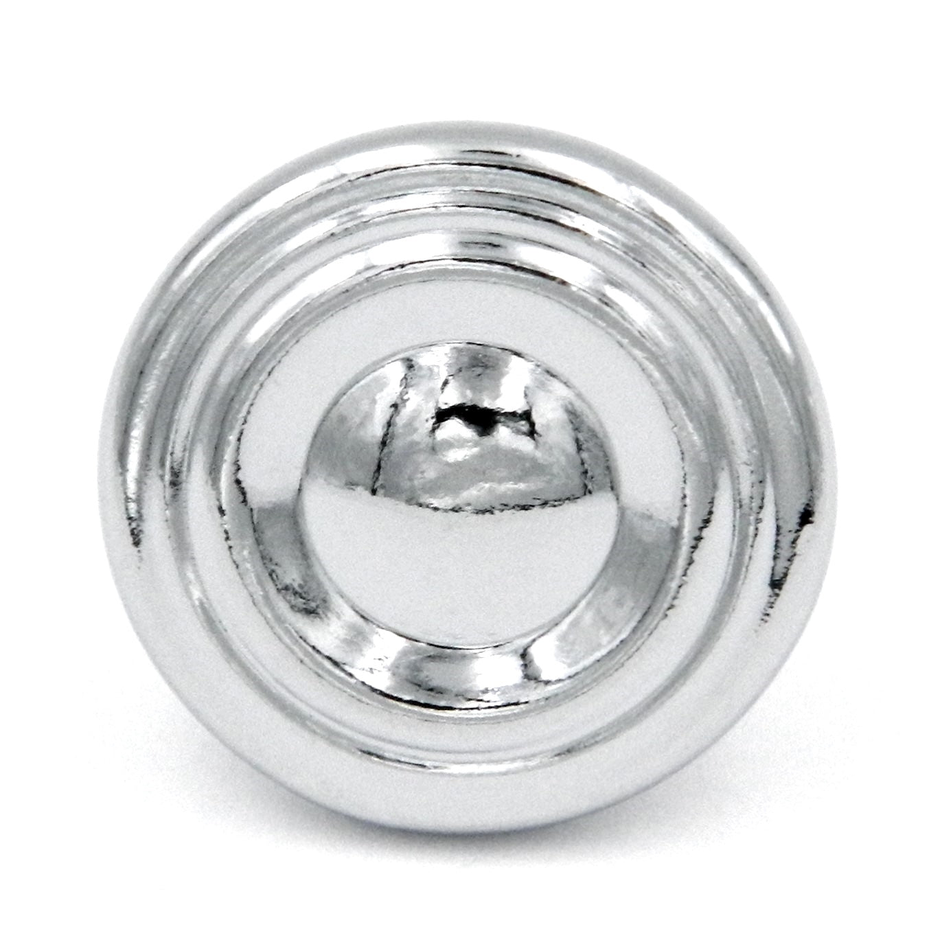 Hickory Hardware Conquest 1 1/8" Polished Chrome Round Disc Cabinet Knob P14402-26