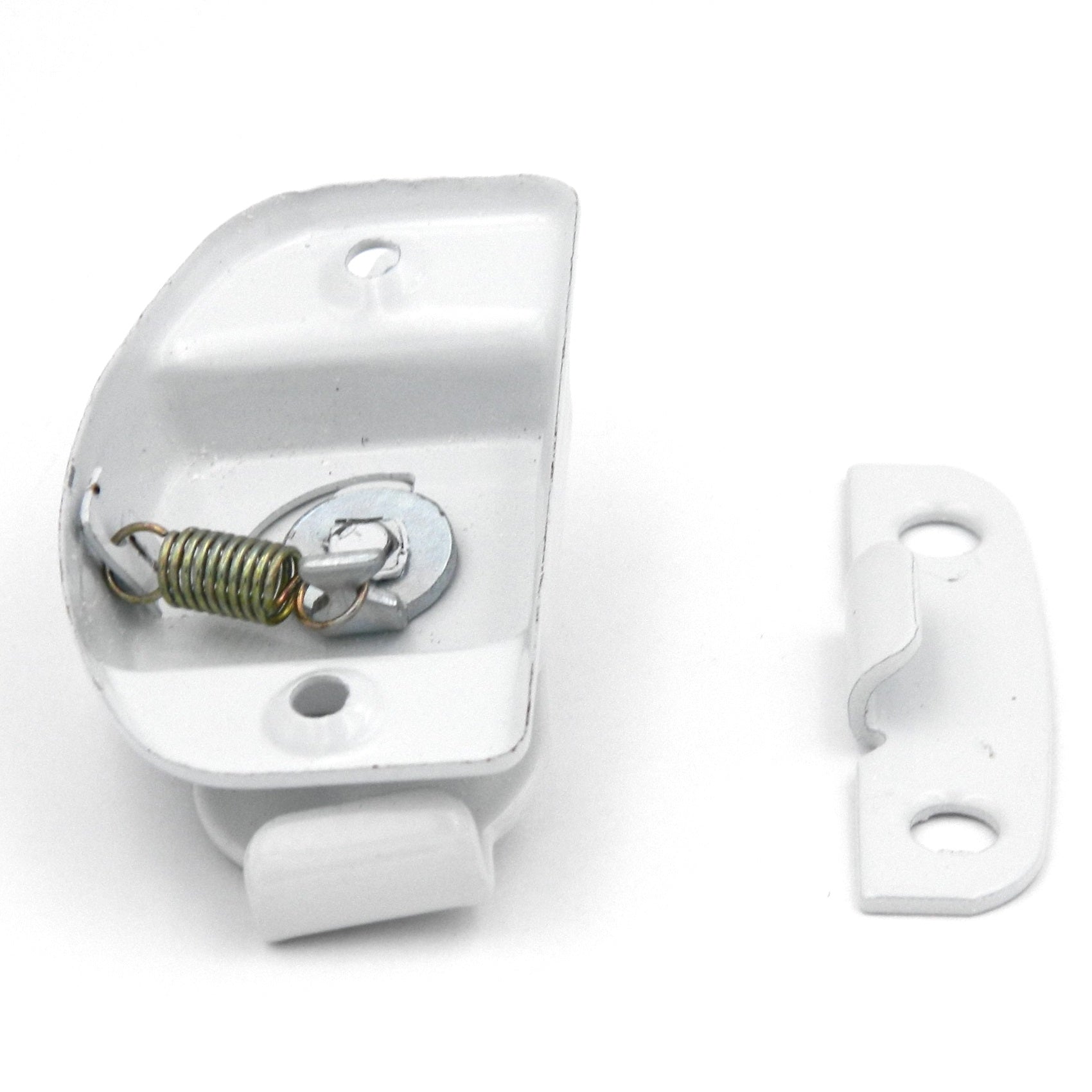 P1443 White 2 1/4" Clamp-Tight Window Sash Lock Belwith Hardware Products