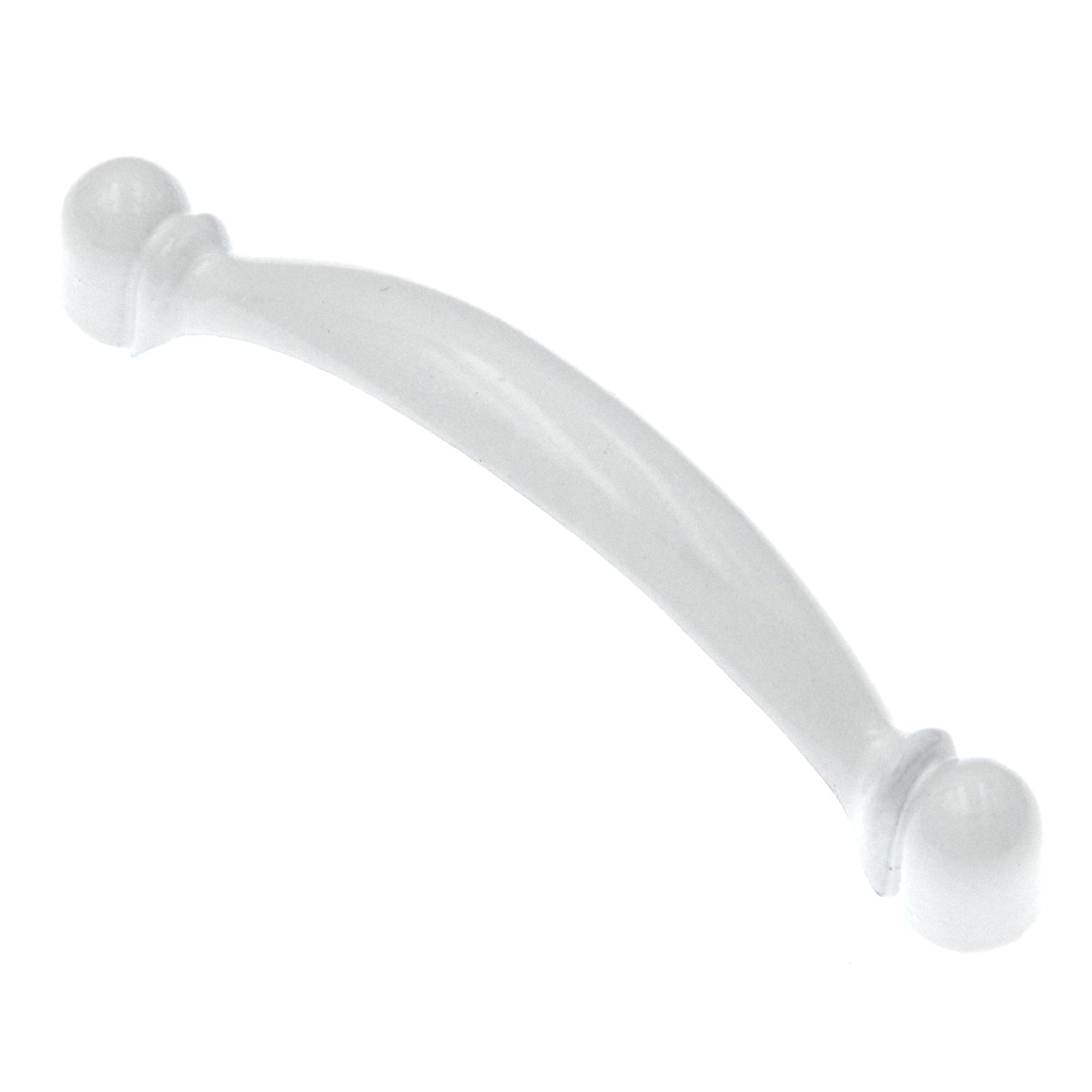 Paquete de 10 tiradores de manija de gabinete de arco de 3 "cc blancos Conquest P14441-W de Hickory Hardware