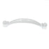 Hickory Conquest P14441-W White 3"cc Arch Cabinet Handle Pull