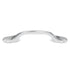 Hickory Hardware Conquest Polished Chrome Cabinet  3"cc Handle Pull P14444-26