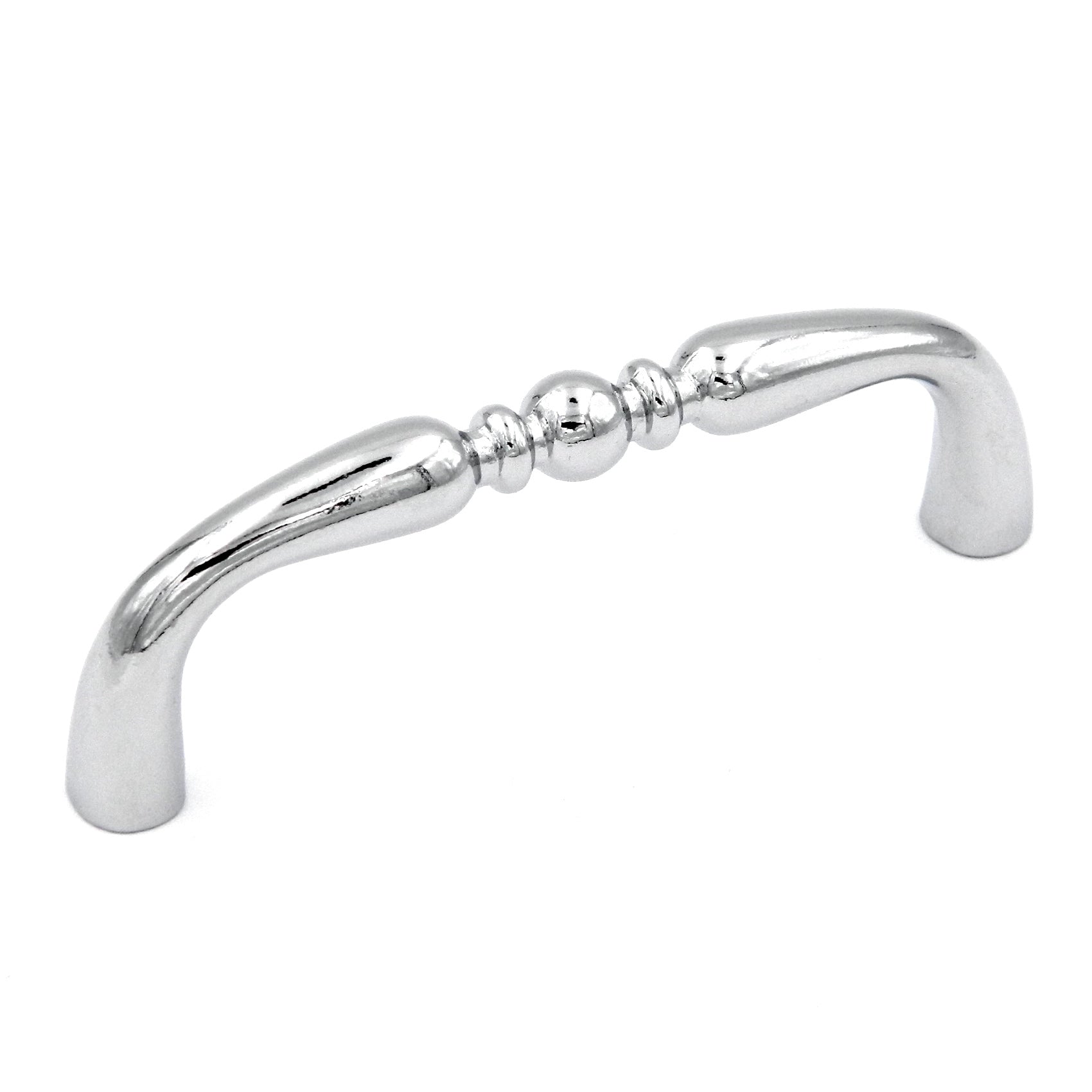 Hickory Conquest P14451-26 Polished Chrome 3"cc Arch Cabinet Handle Pull