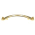 Hickory Conquest P14461-3 Polished Brass 3"cc Arch Cabinet Handle Pull