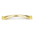 20 Pack Hickory Conquest P14461-3 Polished Brass 3"cc Arch Cabinet Handle Pull