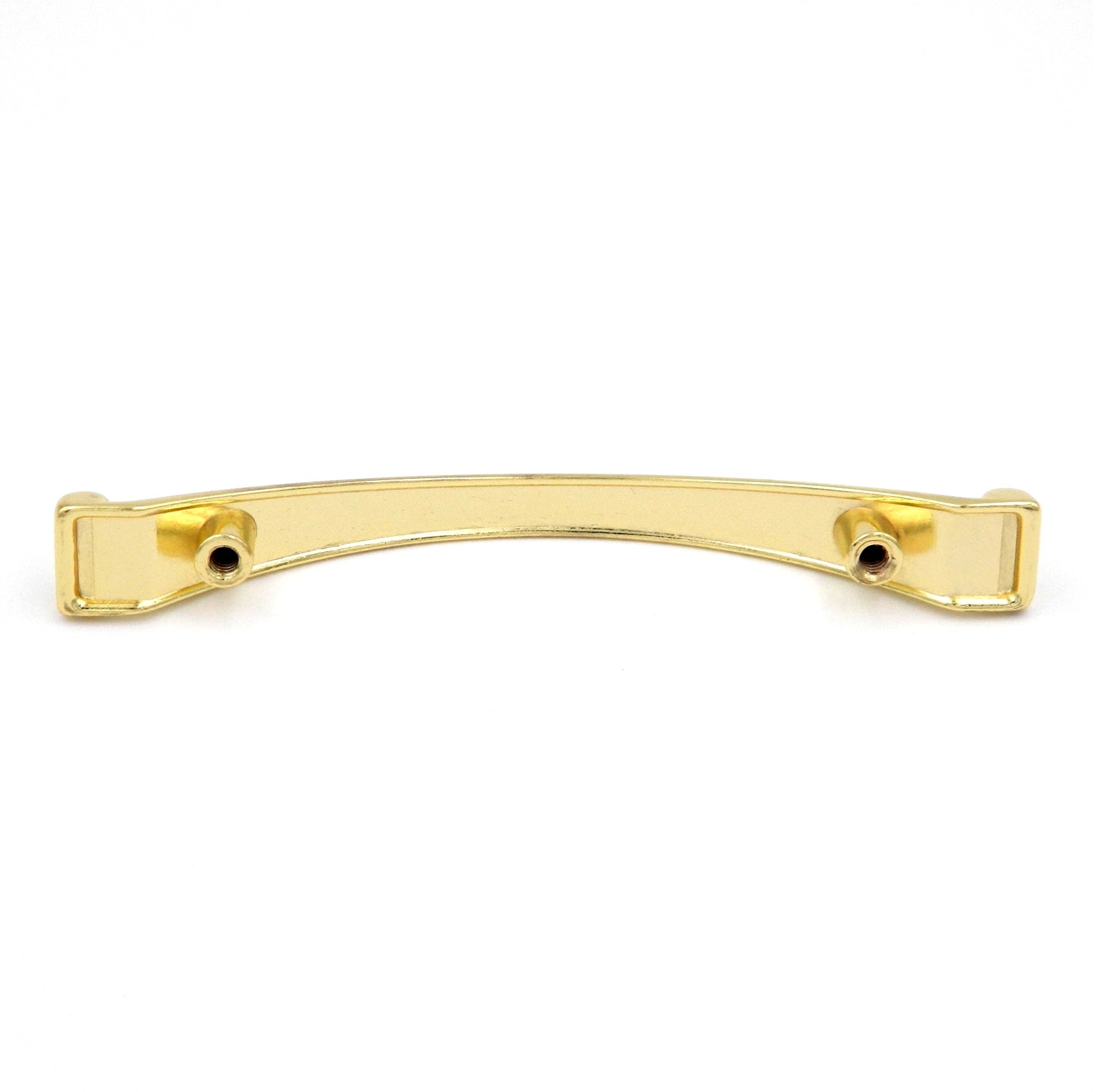 20 Pack Hickory Conquest P14461-3 Polished Brass 3"cc Arch Cabinet Handle Pull