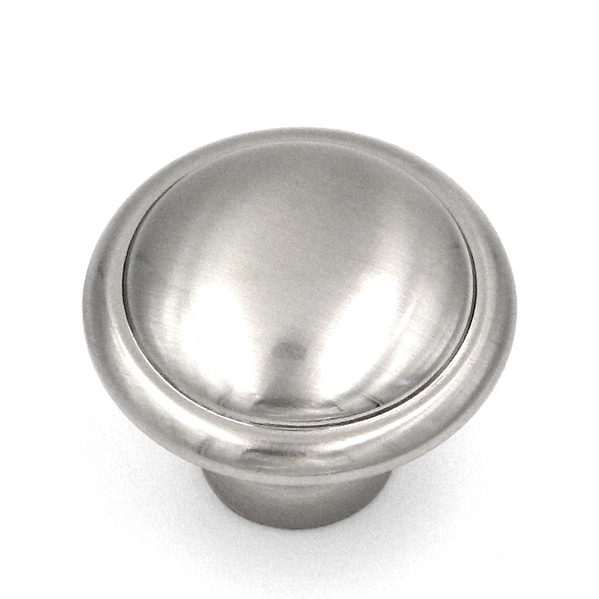 Hickory Hardware Conquest Satin Nickel Round 1 1/8" Cabinet Knob P14848-SN