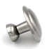 Hickory Hardware Conquest Satin Nickel Round 1 1/8" Cabinet Knob P14848-SN