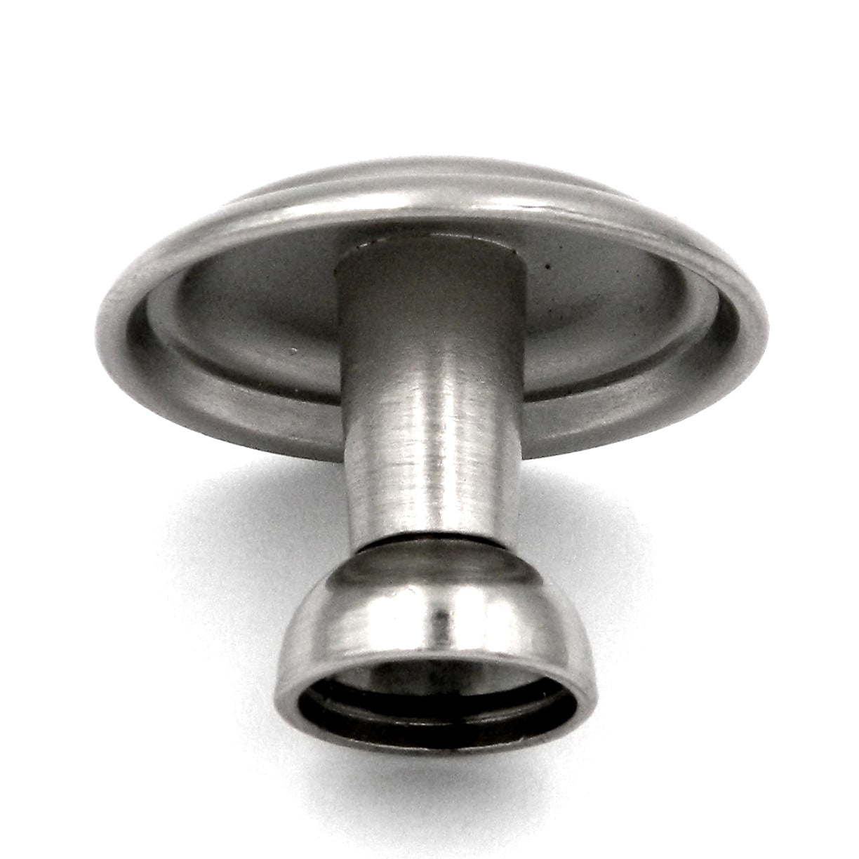 Hickory Hardware Conquest Satin Nickel Round 1 1/8" Cabinet Knob P14848-SN