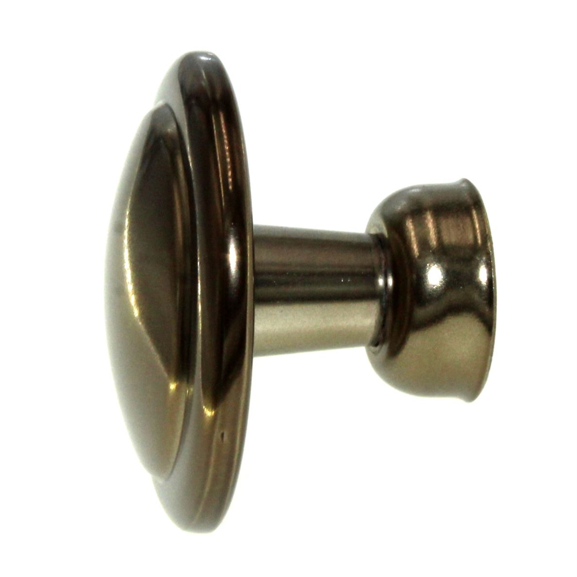 Hickory Hardware Conquest Veneti Bronze 1 3/8" Ridged Cabinet Knob P14848-VBZ