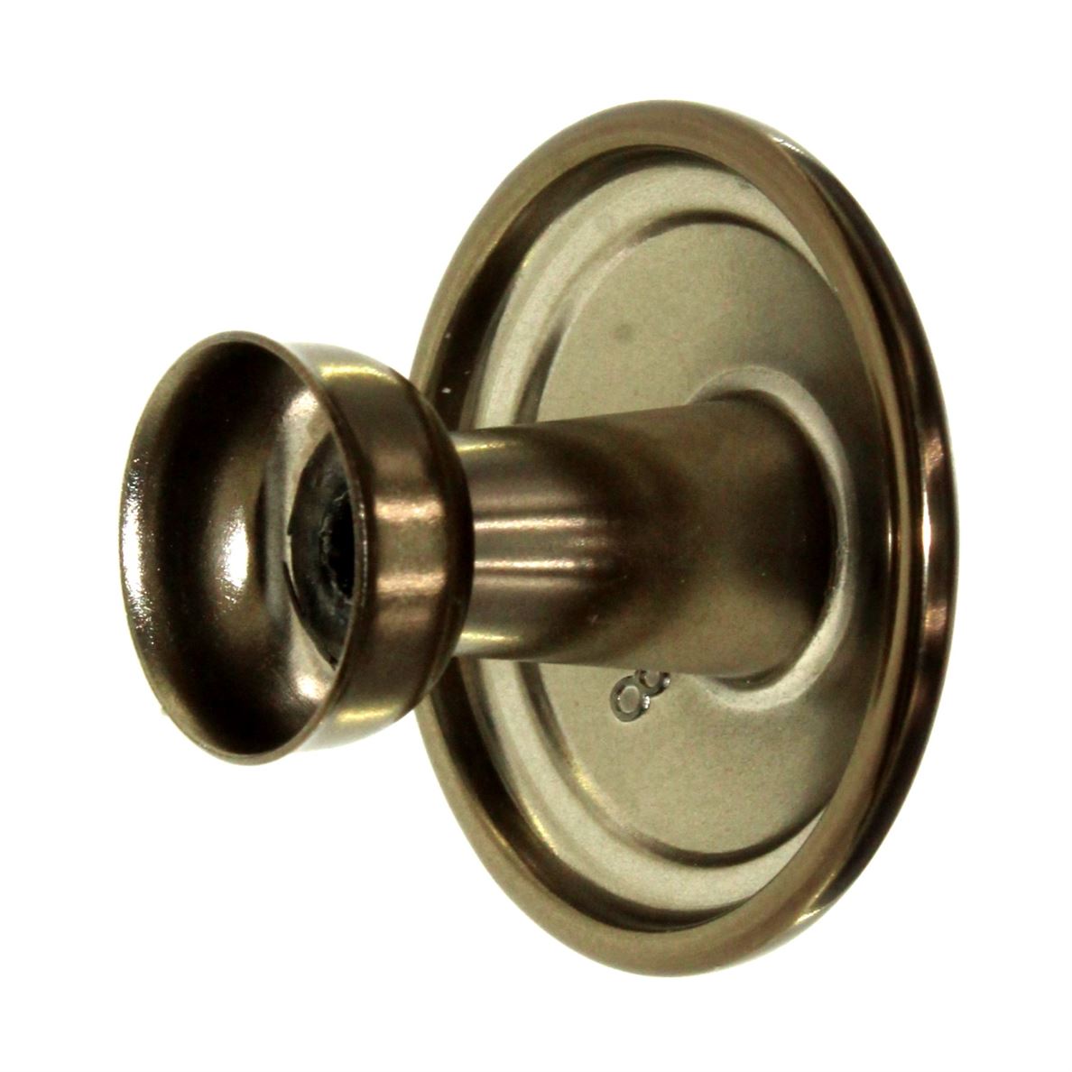 Hickory Hardware Conquest Veneti Bronze 1 3/8" Ridged Cabinet Knob P14848-VBZ