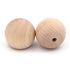 10 Pack Hickory Hardware Natural Woodcraft 1 1/4" Unfinished Round Wood Cabinet Knob P180-UW