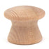 2 Pack Hickory Hardware Natural Woodcraft 1" Unfinished Round Wood Cabinet Knob P183-UW