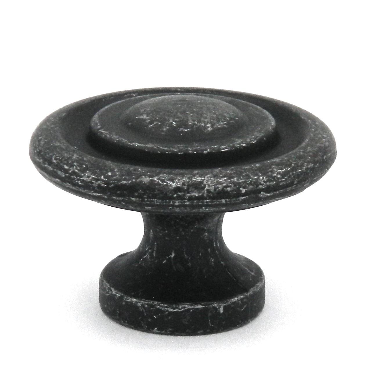 Hickory Hardware Manchester Vibra Pewter 1 3/8" Disc Cabinet Knob Pull P2011-VP