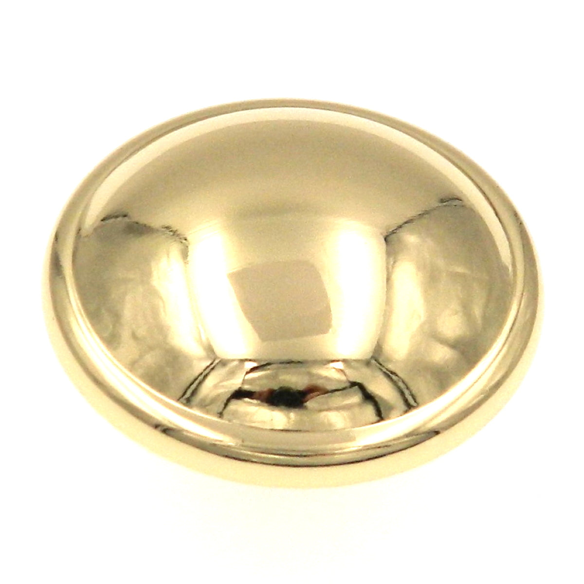 Hickory Hardware Cavalier 1 1/4" Ultra Brass Round Dome Cabinet Knob P203-UB