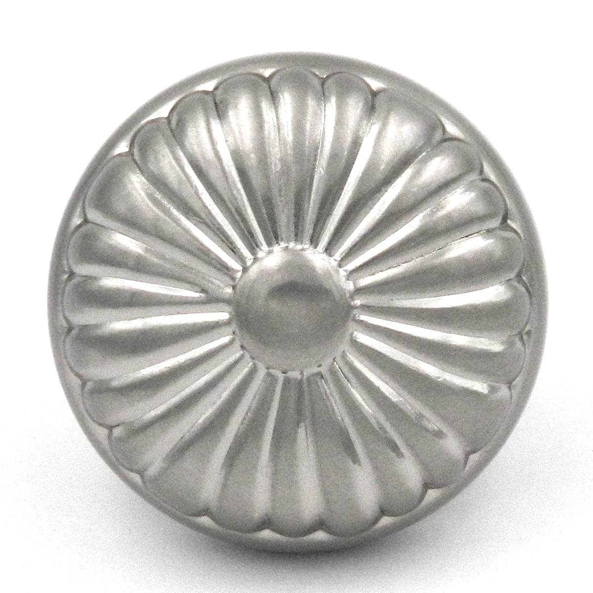 Hickory Hardware Eclipse 1 1/4" Satin Chrome Round Mushroom Cabinet Knob P211-SC