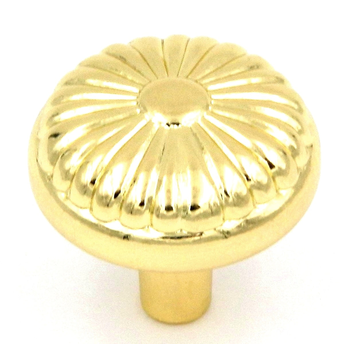 Hickory Hardware Eclipse Ultra Brass Round 1 1/4" Cabinet Knob P211-UB