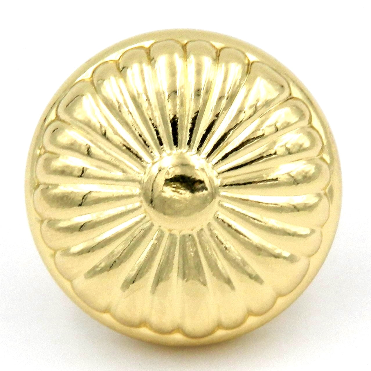 Hickory Hardware Eclipse Ultra Brass Round 1 1/4" Cabinet Knob P211-UB