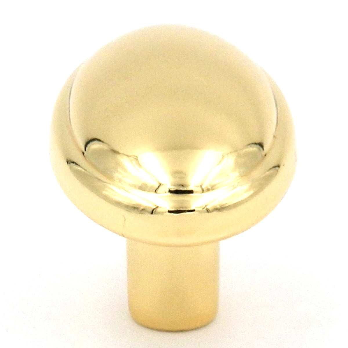 Hickory Hardware Traditional Classic Ultra Brass Oval Dome 1 3/8" Cabinet Knob P212-UB