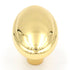 Hickory Hardware Traditional Classic Ultra Brass Oval Dome 1 3/8" Cabinet Knob P212-UB